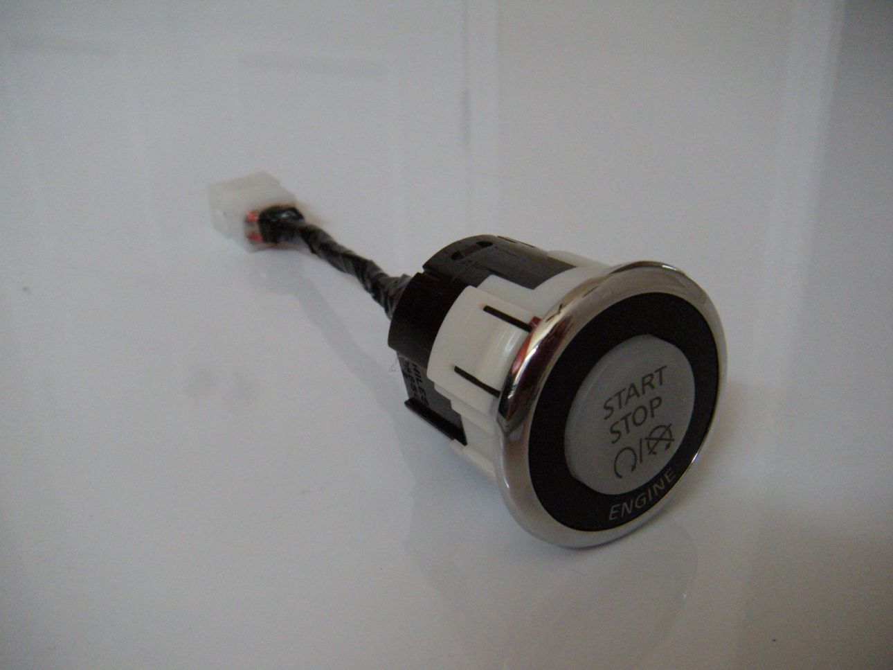 Nissan Altima push-to-start button with wiring harness