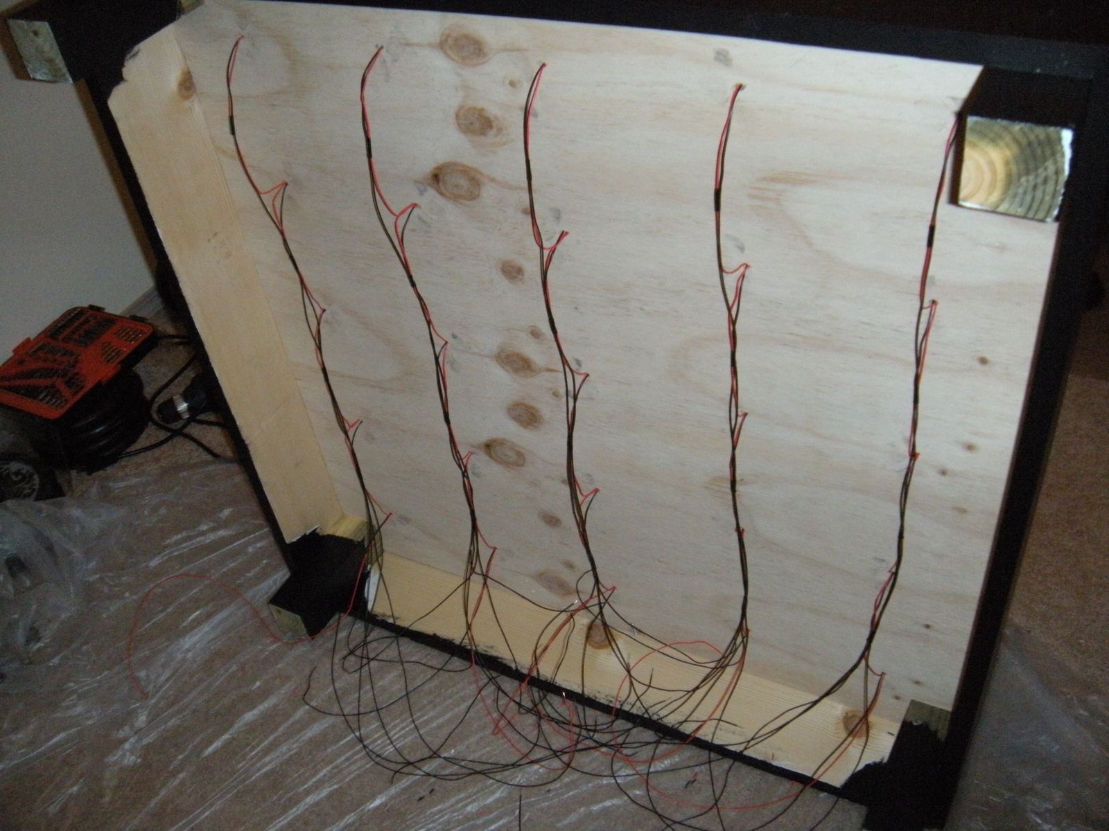 LED Wiring Soldered