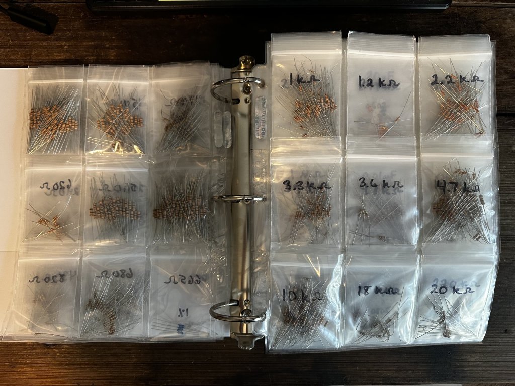 Organizing Electronics Parts